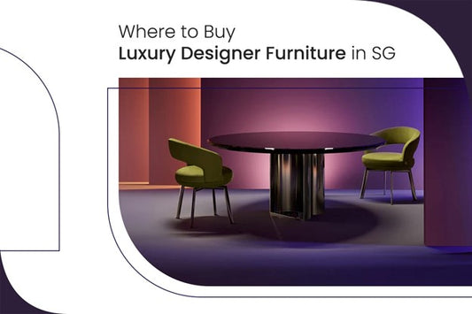 Where to Buy Luxury Designer Furniture in SG