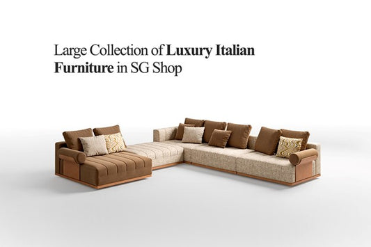 Large Collection of Luxury Italian Furniture in SG Shop